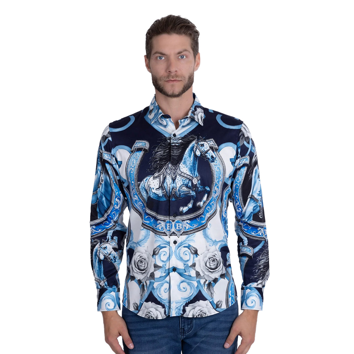 CAMISA BARABAS MANGA LARGA 5SPR05SKY