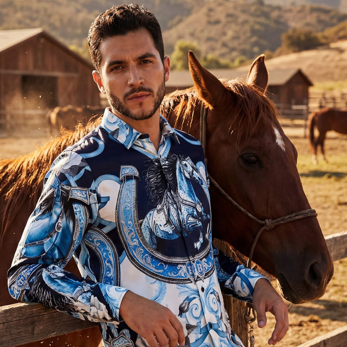 CAMISA BARABAS MANGA LARGA 5SPR05SKY
