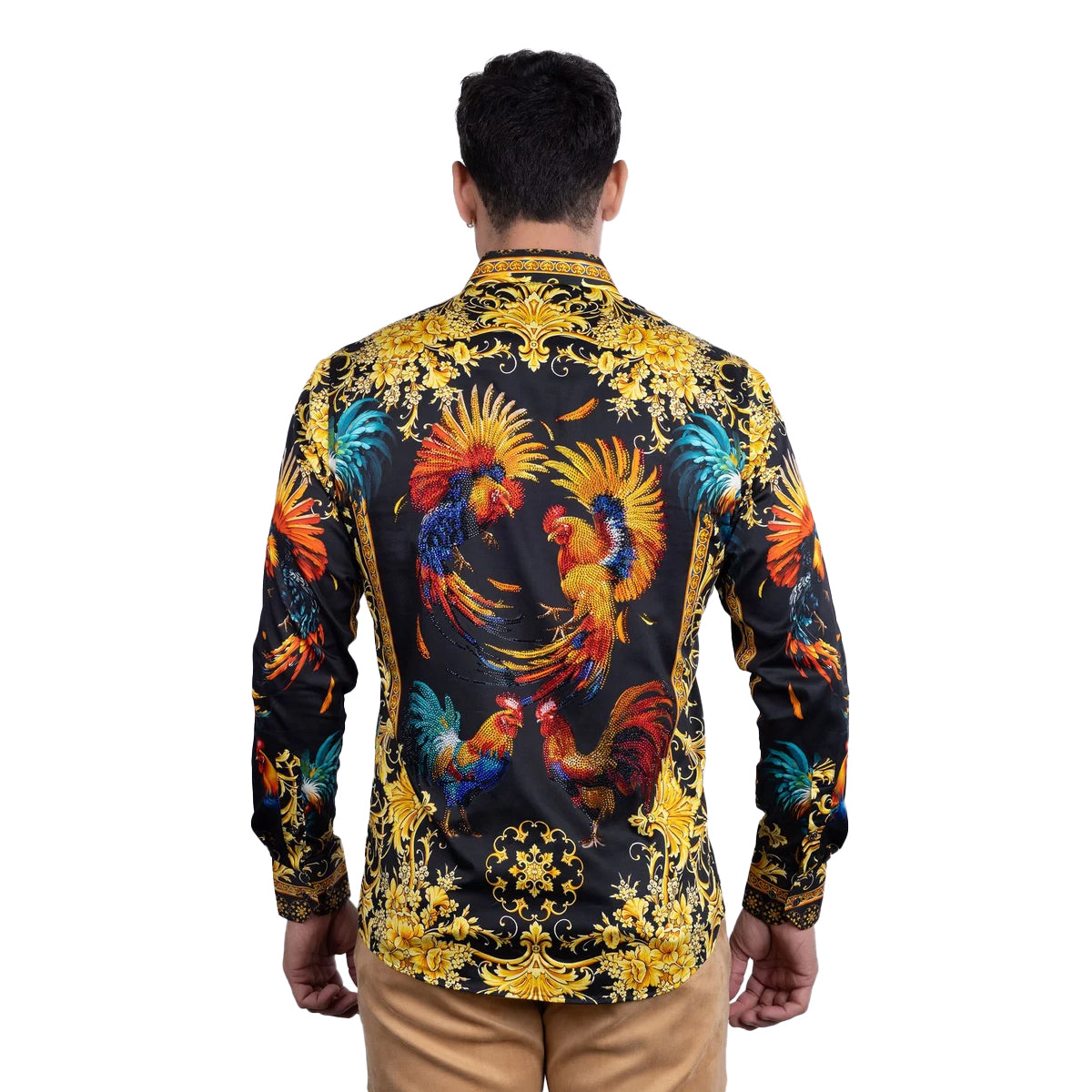 CAMISA BARABAS MANGA LARGA 5SPR10BLACK