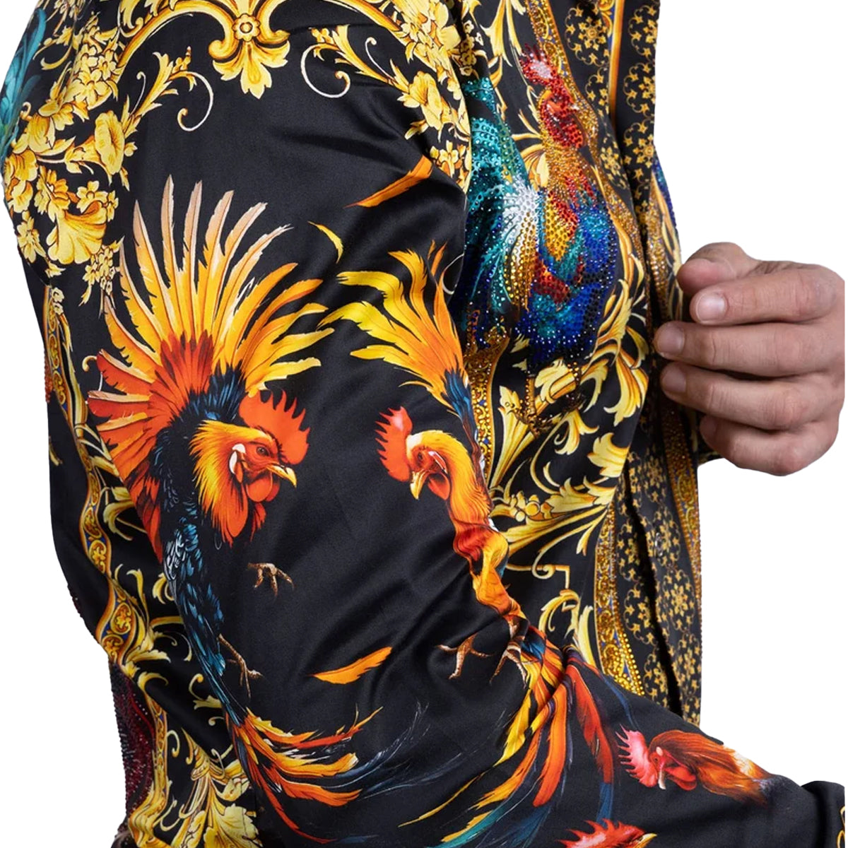 CAMISA BARABAS MANGA LARGA 5SPR10BLACK