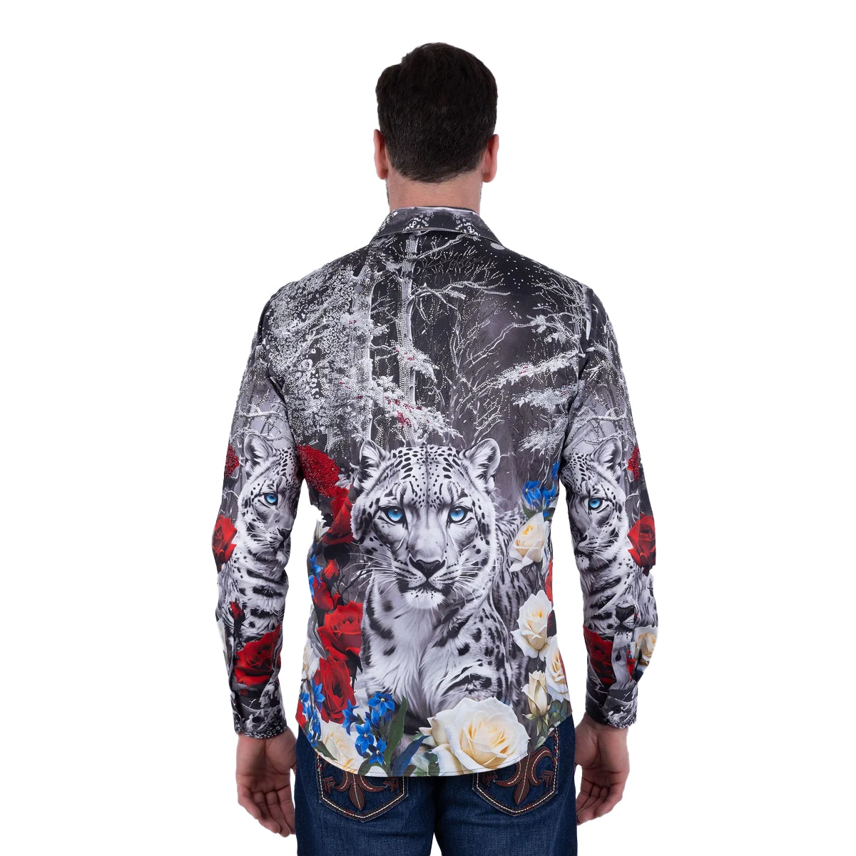 CAMISA BARABAS MANGA LARGA 6SPR04POPPYRED