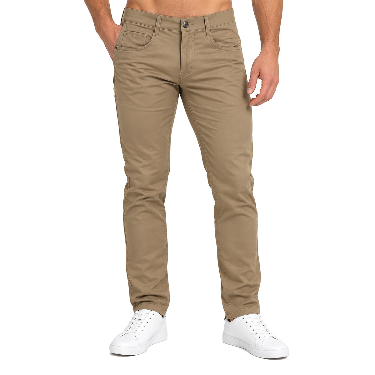 PANTALÓN DE VESTIR PAVINI KHAKI P9129KHAKI