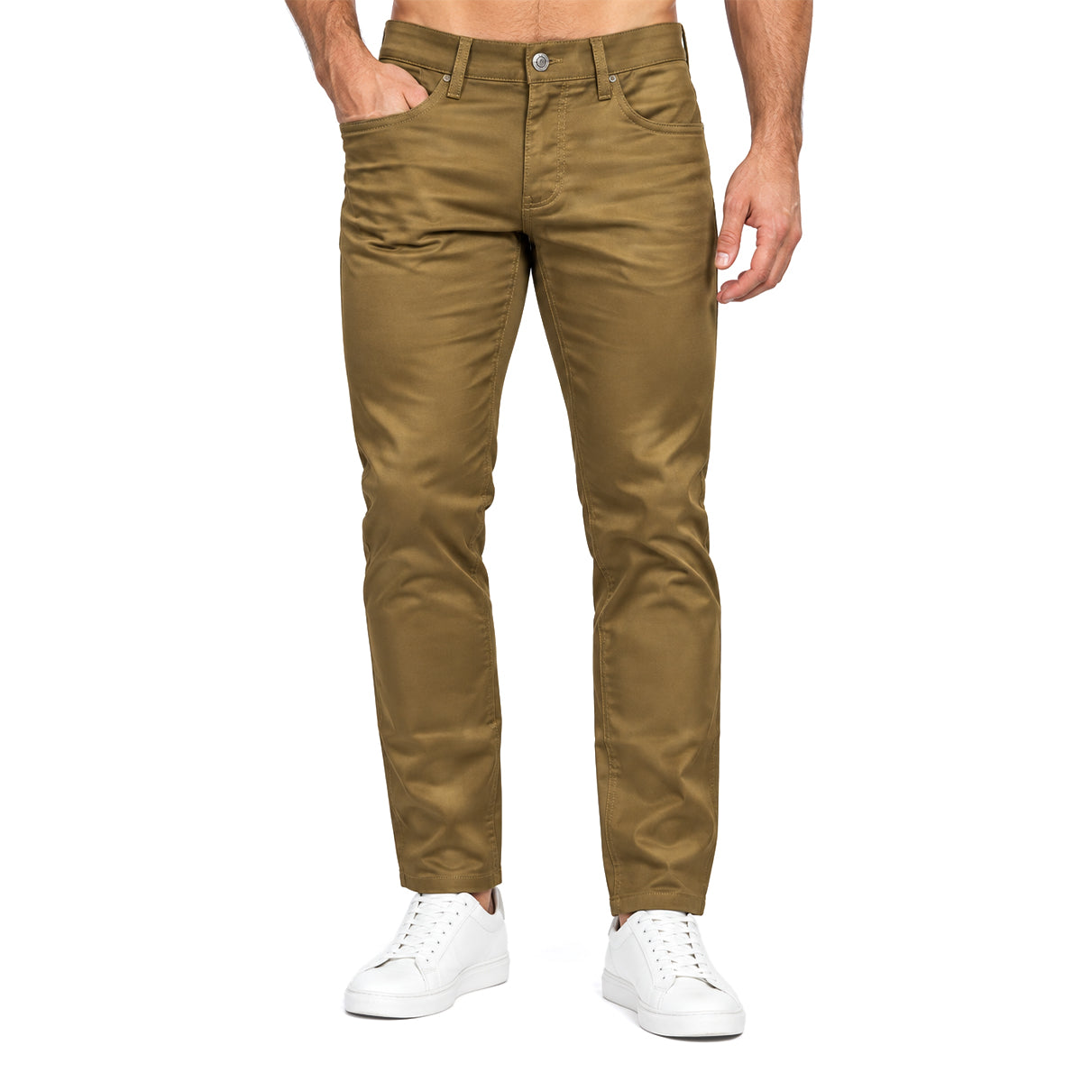 PANTALÓN DE VESTIR PAVINI BROWN P9129BROWN