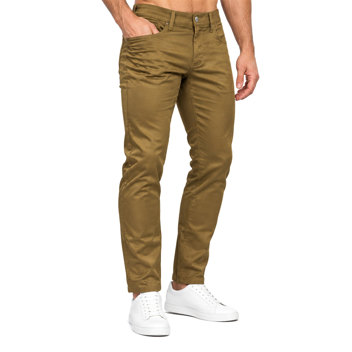 PANTALÓN DE VESTIR PAVINI BROWN P9129BROWN