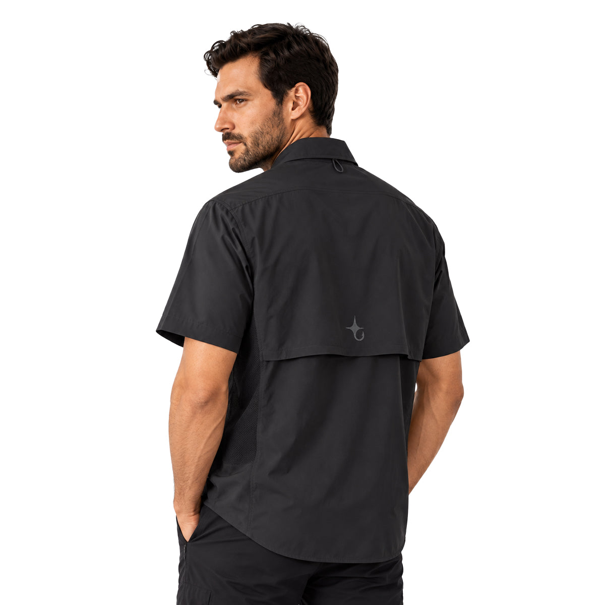 CAMISA PAVINI MANGA CORTA BLACK FS1520R15