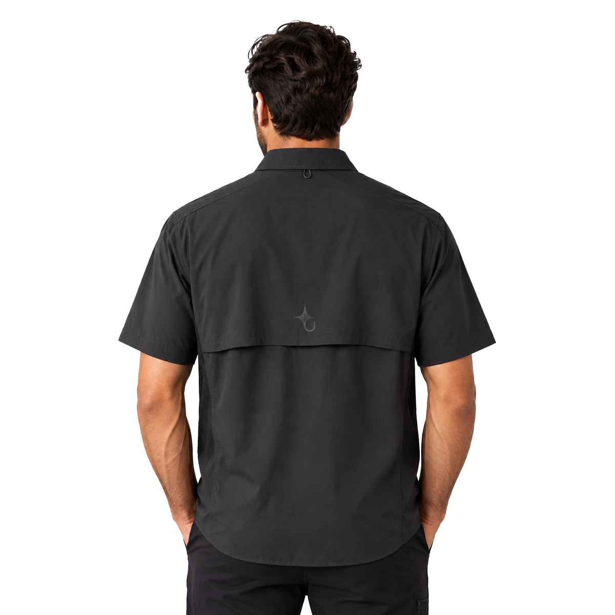 CAMISA PAVINI MANGA CORTA BLACK FS1520R15