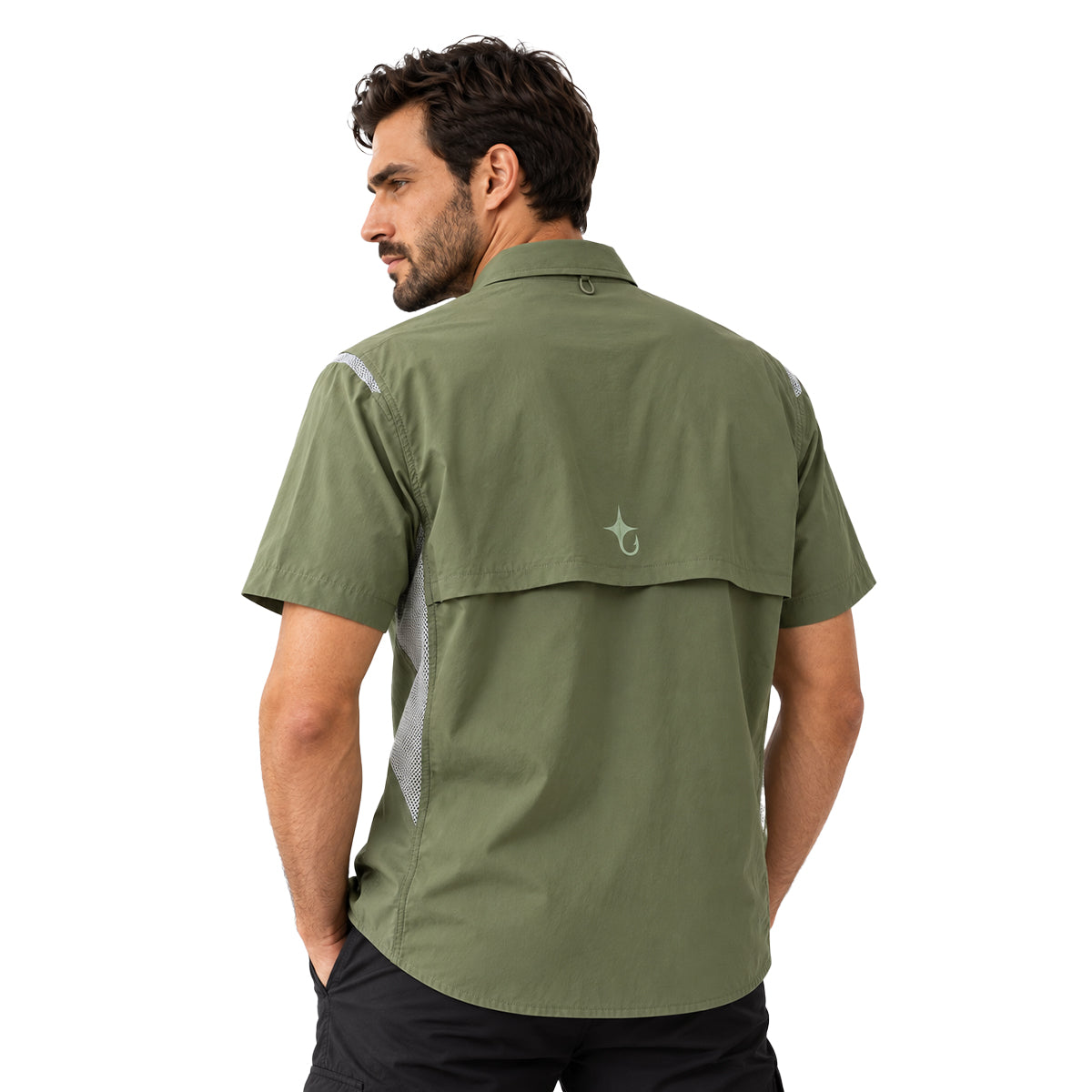 CAMISA PAVINI MANGA CORTA GREEN FS1520R06