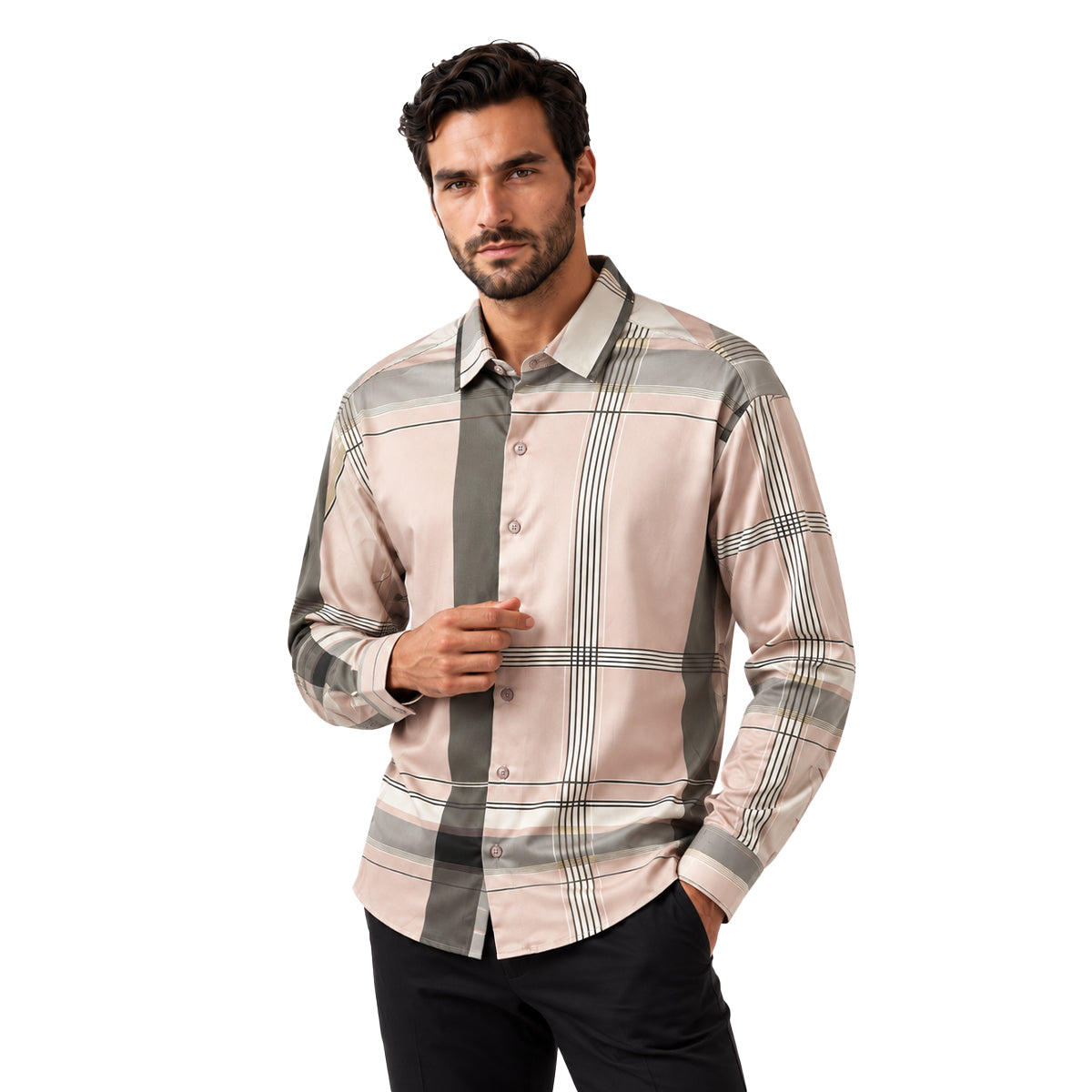 CAMISA PAVINI MANGA LARGA PVLS29014