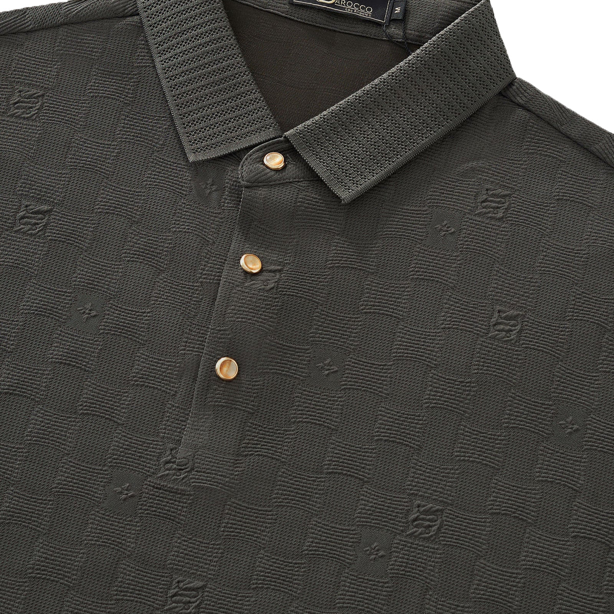 CAMISA BAROCCO MANGA CORTA PS817ARMYBAROCCO