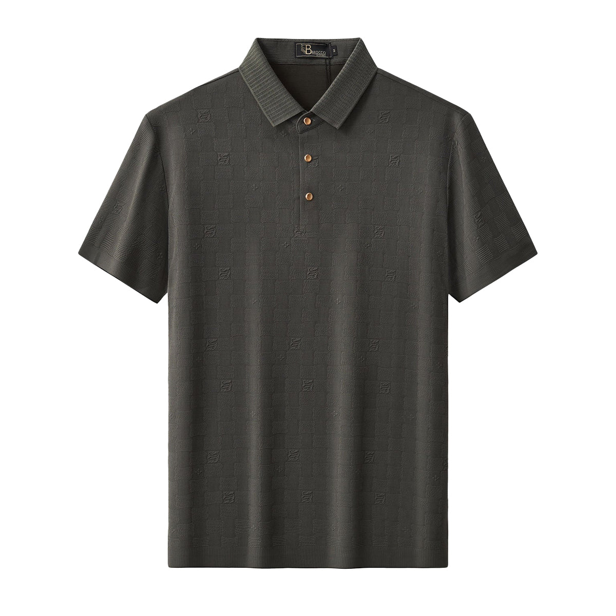 CAMISA BAROCCO MANGA CORTA PS817ARMYBAROCCO