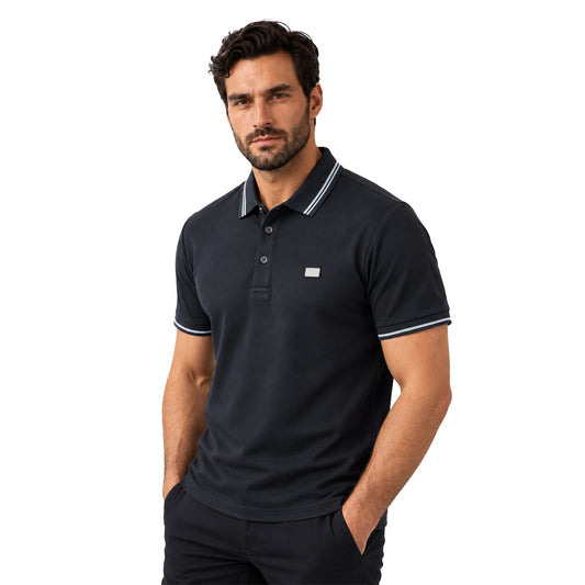 PLAYERA PAVINI BLACK P26065BLACK