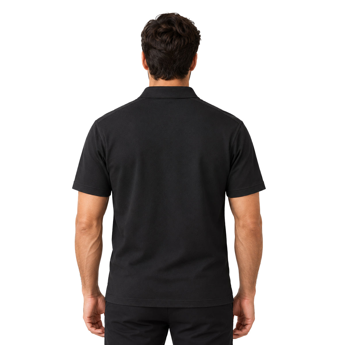 PLAYERA PAVINI BLACK P26084BLACK1