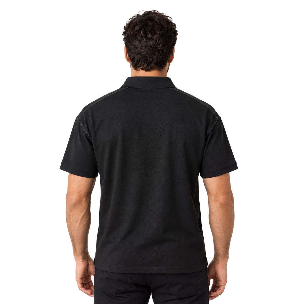 PLAYERA PAVINI BLACK P26084BLACK3