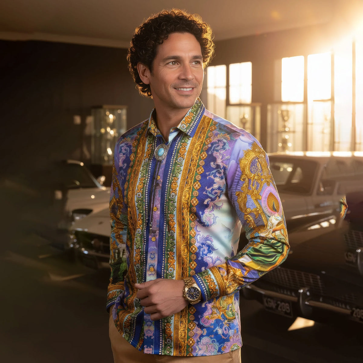 CAMISA BARABAS MANGA LARGA 5SPR14MULTI