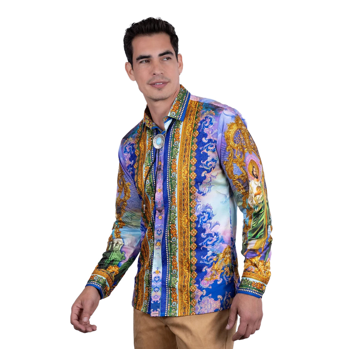 CAMISA BARABAS MANGA LARGA 5SPR14MULTI