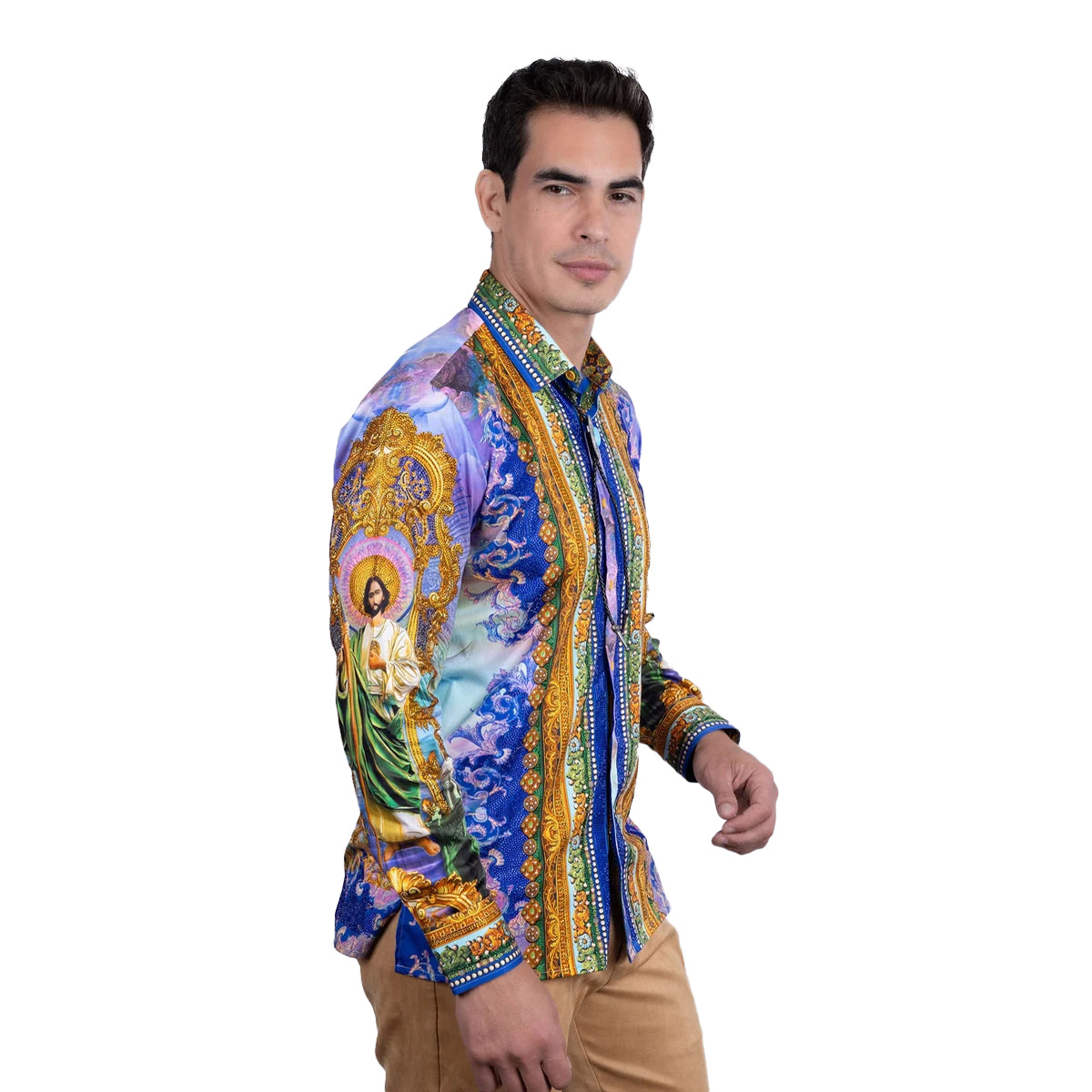 CAMISA BARABAS MANGA LARGA 5SPR14MULTI