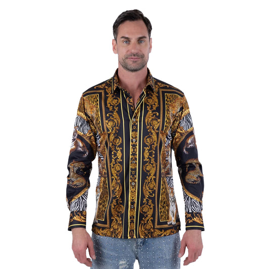 CAMISA BARABAS MANGA LARGA 6SPR14BLACKGOLD