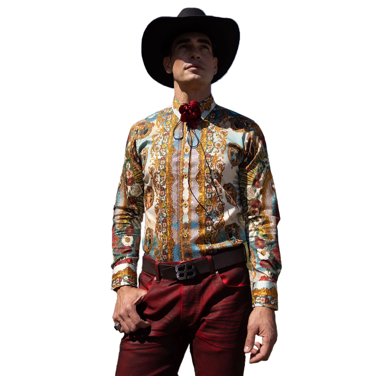 CAMISA BARABAS MANGA LARGA 5SPR15MULTI