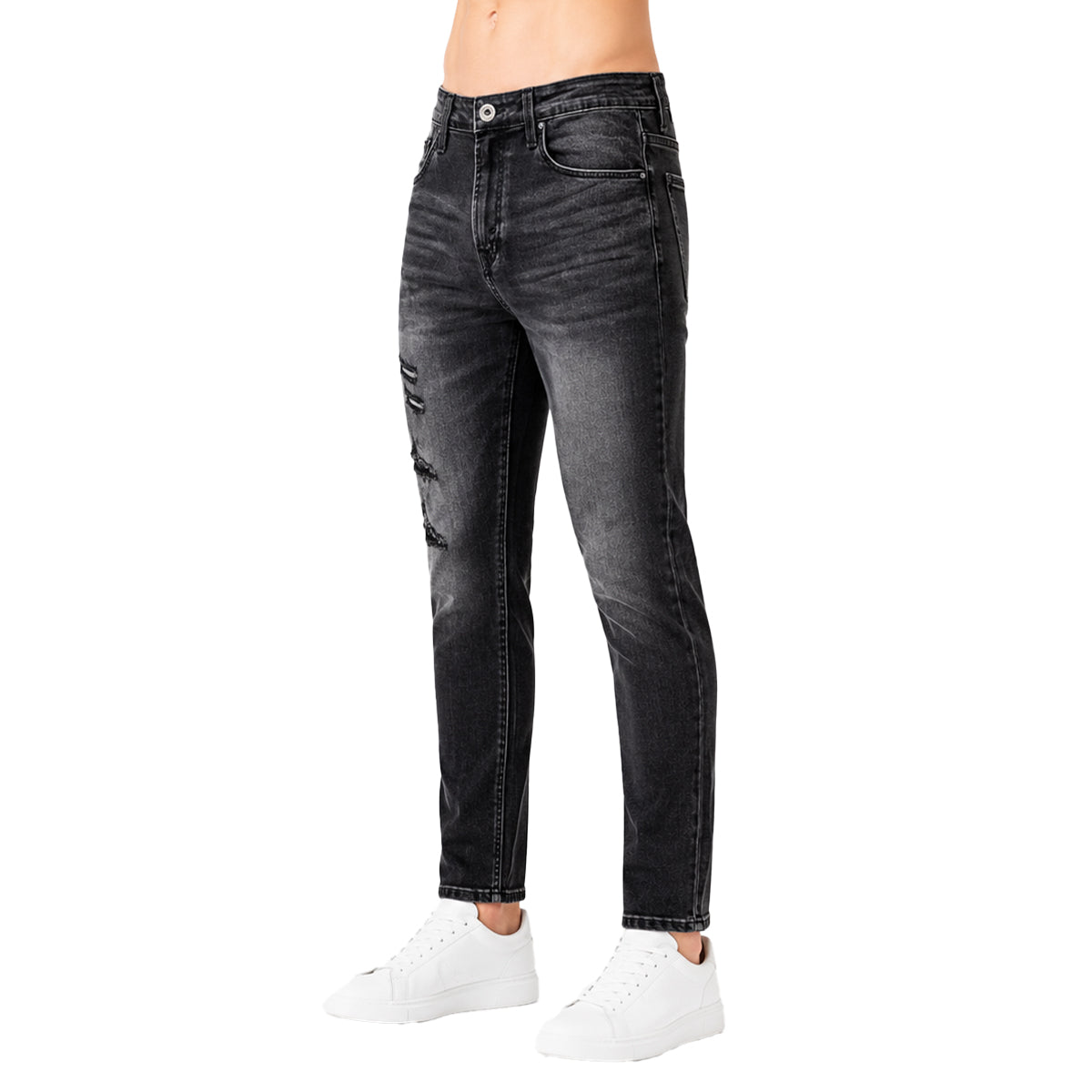 PANTALÓN MENDUTTI SLIM BLACK MP2601BLACKSLIM