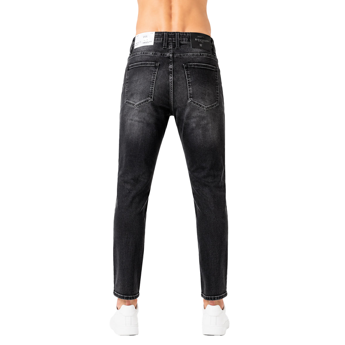 PANTALÓN MENDUTTI SLIM BLACK MP2601BLACKSLIM