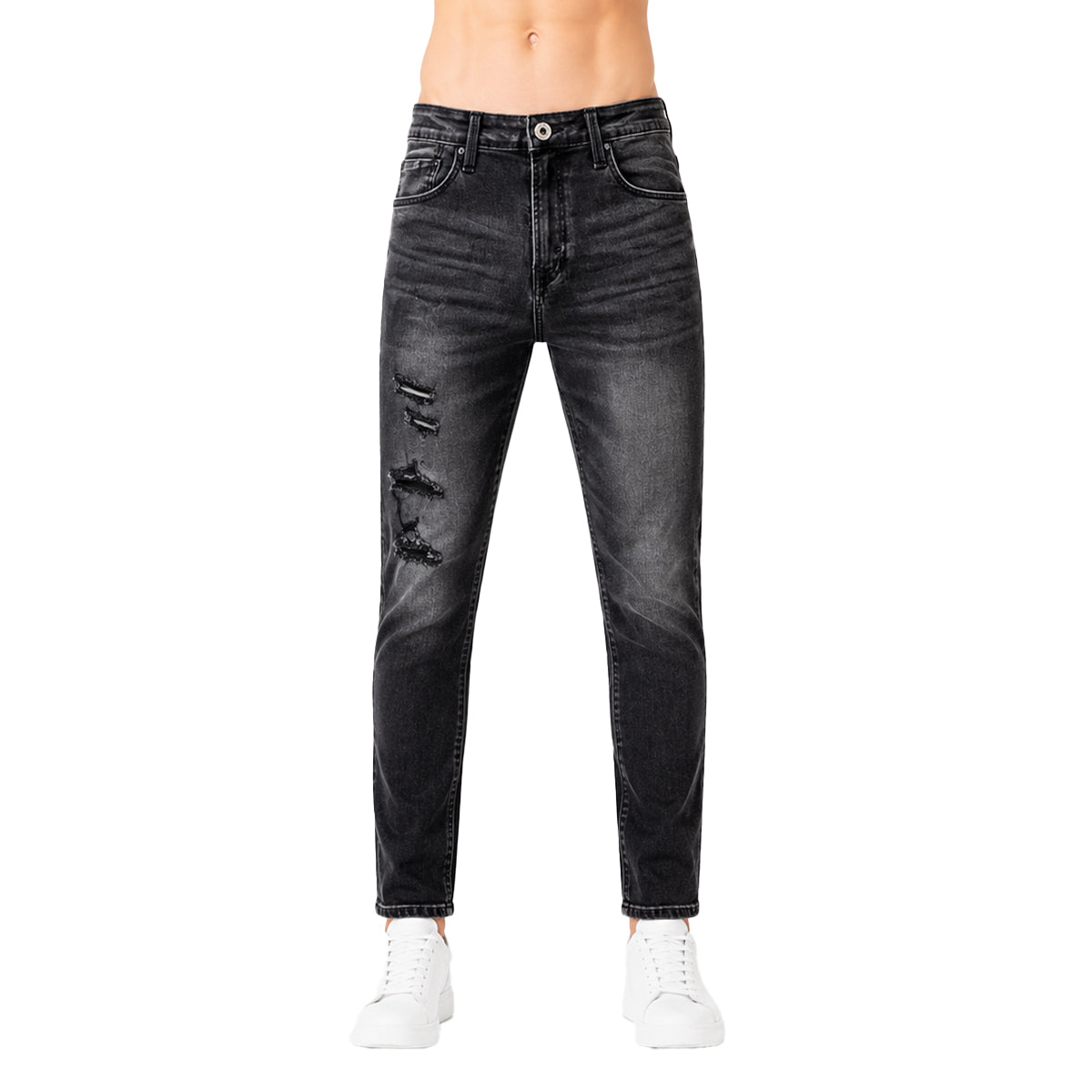 PANTALÓN MENDUTTI SLIM BLACK MP2601BLACKSLIM