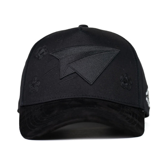 GORRA PROBLEMATIC & DANGEROUS CLUB LOVERS PAPERPLANE BLACK