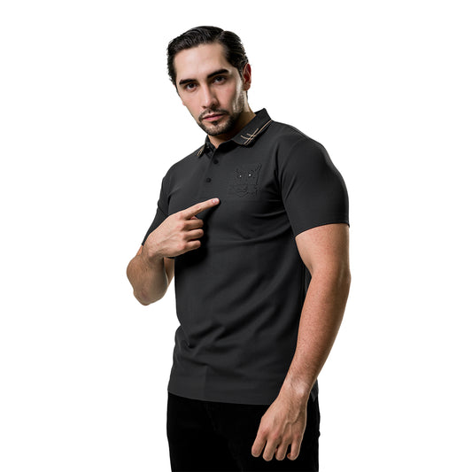 PLAYERA PLATINI BLACK P2415BLACK