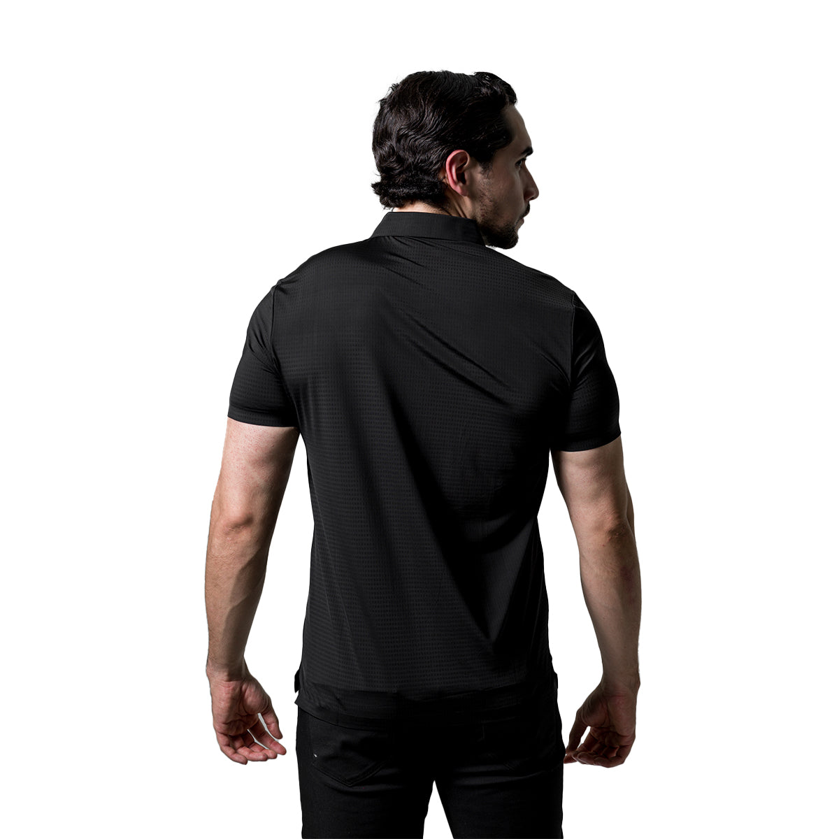 PLAYERA BAROCCO BLACK PS711BLACK
