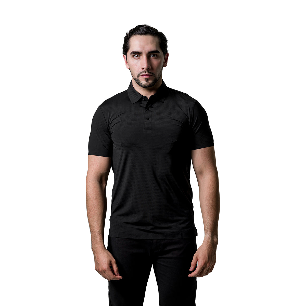 PLAYERA BAROCCO BLACK PS711BLACK