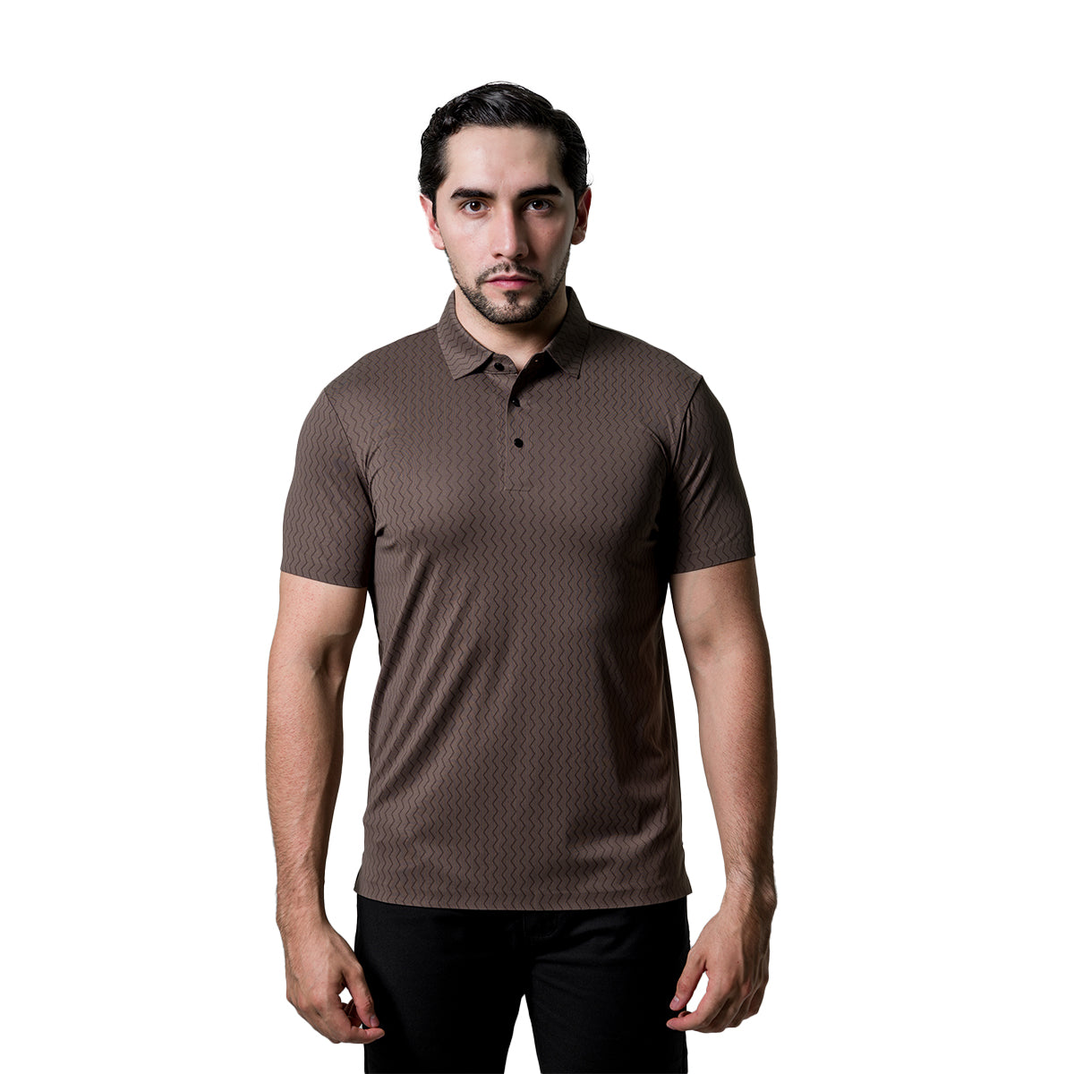 PLAYERA BAROCCO BROWN PS706BROWN
