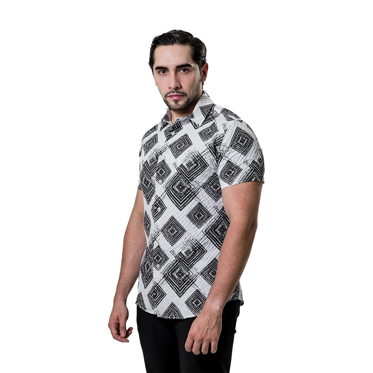 CAMISA MANGA CORTA LE BARON WHITE ESS926WHITE