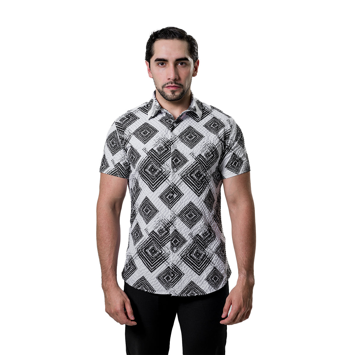 CAMISA MANGA CORTA LE BARON WHITE ESS926WHITE