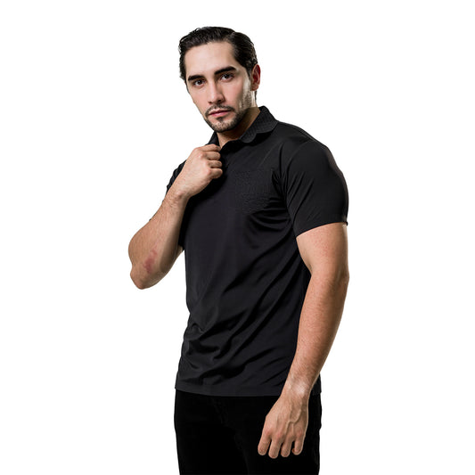PLAYERA PLATINI BLACK P2407BLACK