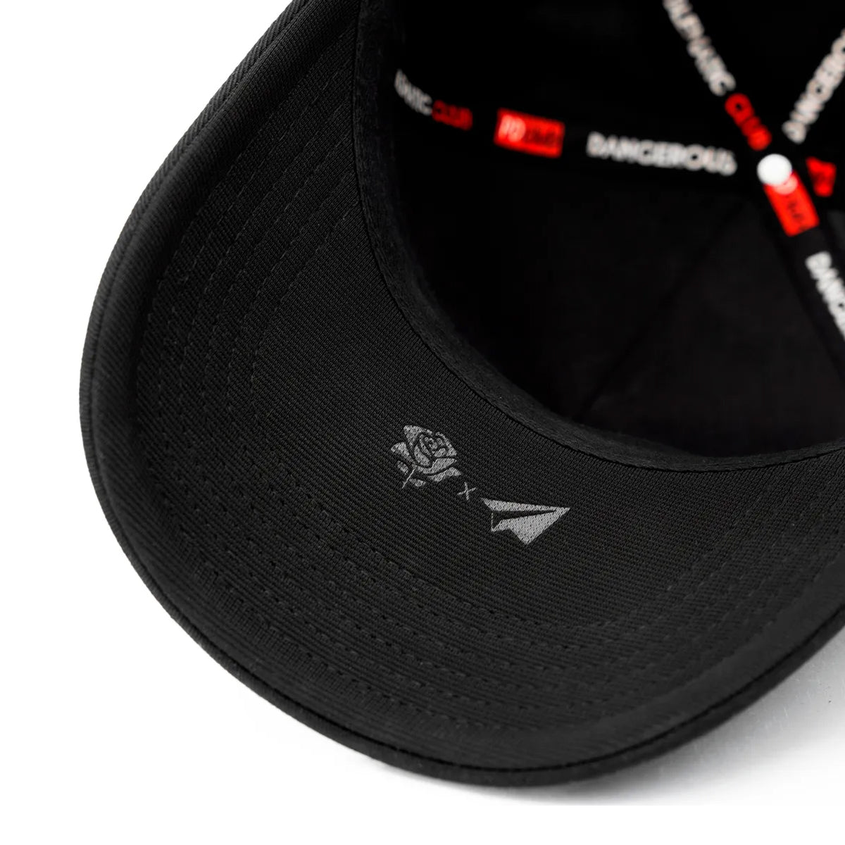 GORRA PROBLEMATIC & DANGEROUS CLUB LOVERS PAPERPLANE BLACK