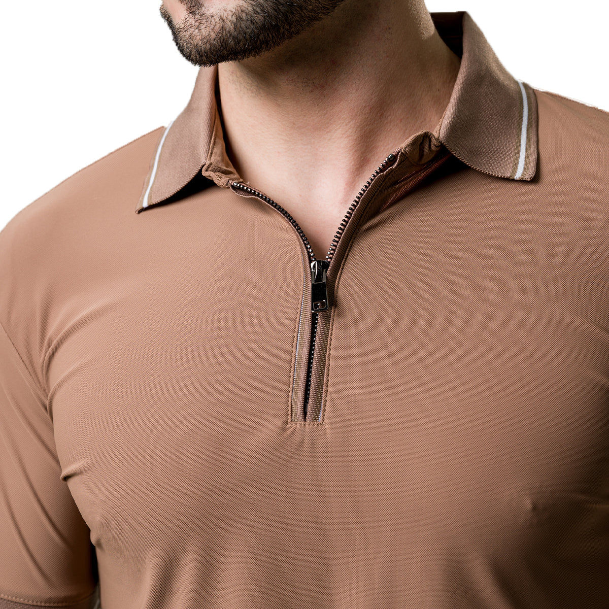 PLAYERA PLATINI KHAKI MXP1056KHAKI