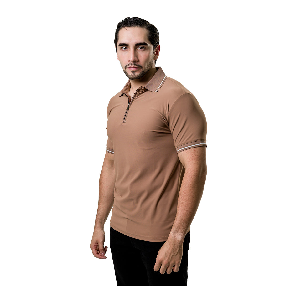 PLAYERA PLATINI KHAKI MXP1056KHAKI