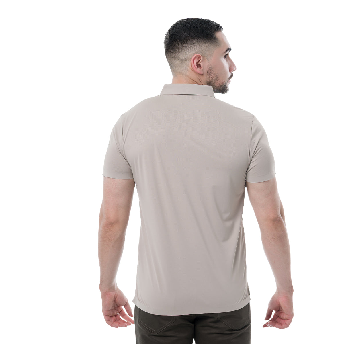 PLAYERA COLLORS COUTUR BEIGE POLO25BEIGE