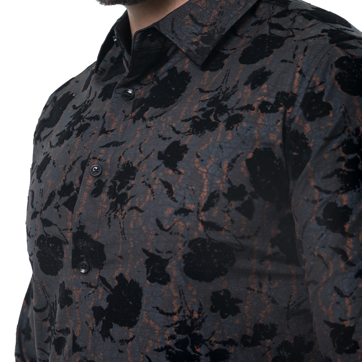 CAMISA MANGA LARGA BLACK PAVINI PVLS23504