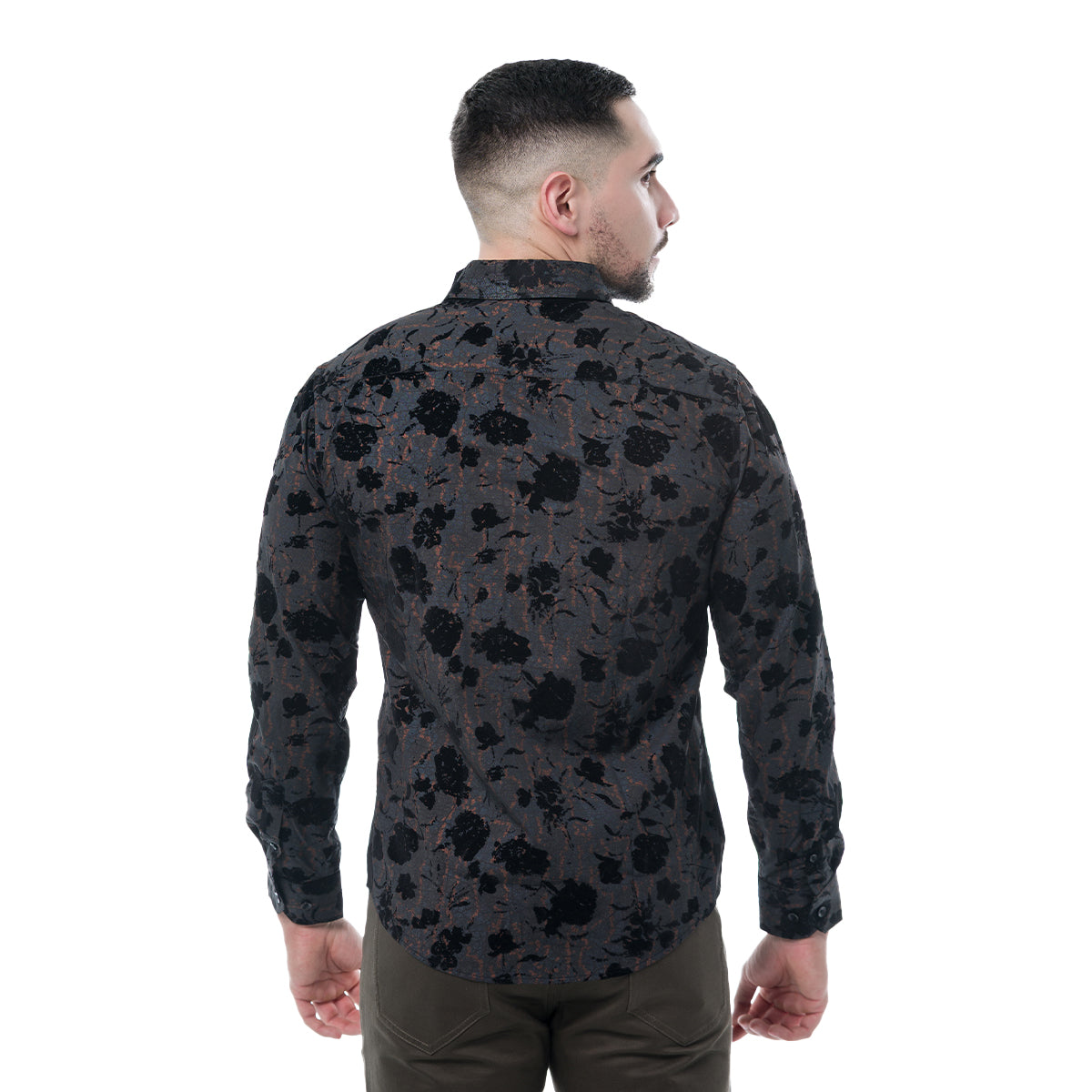 CAMISA MANGA LARGA BLACK PAVINI PVLS23504