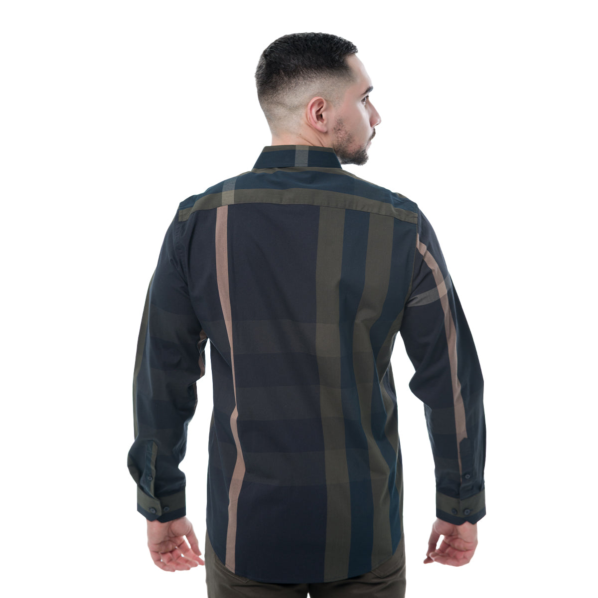 CAMISA MANGA LARGA GREEN CLAVI CJLS103GREEN