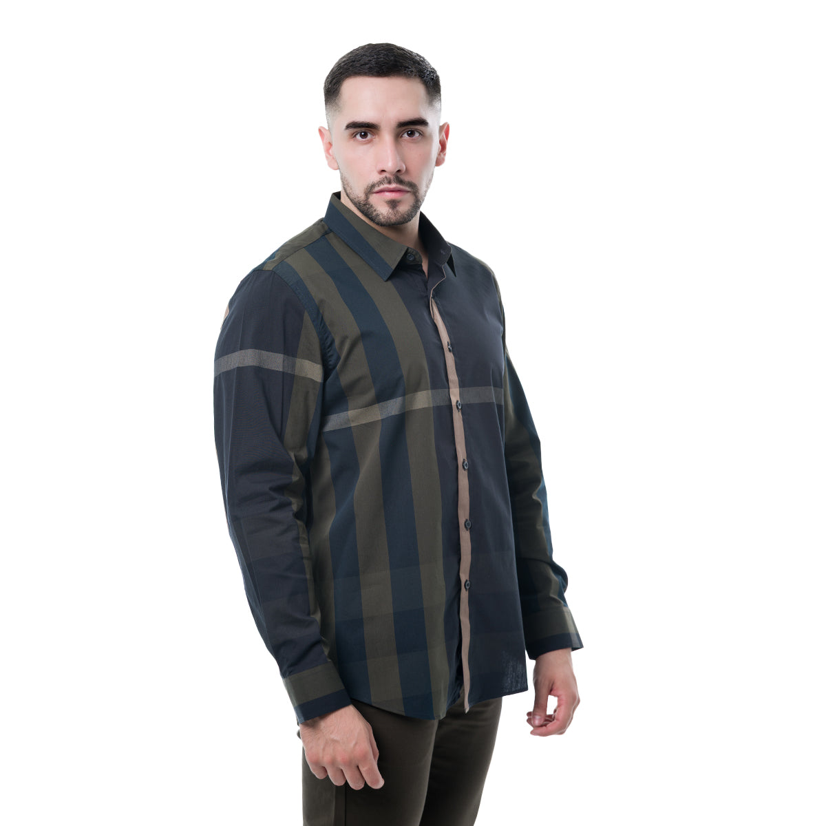 CAMISA MANGA LARGA GREEN CLAVI CJLS103GREEN