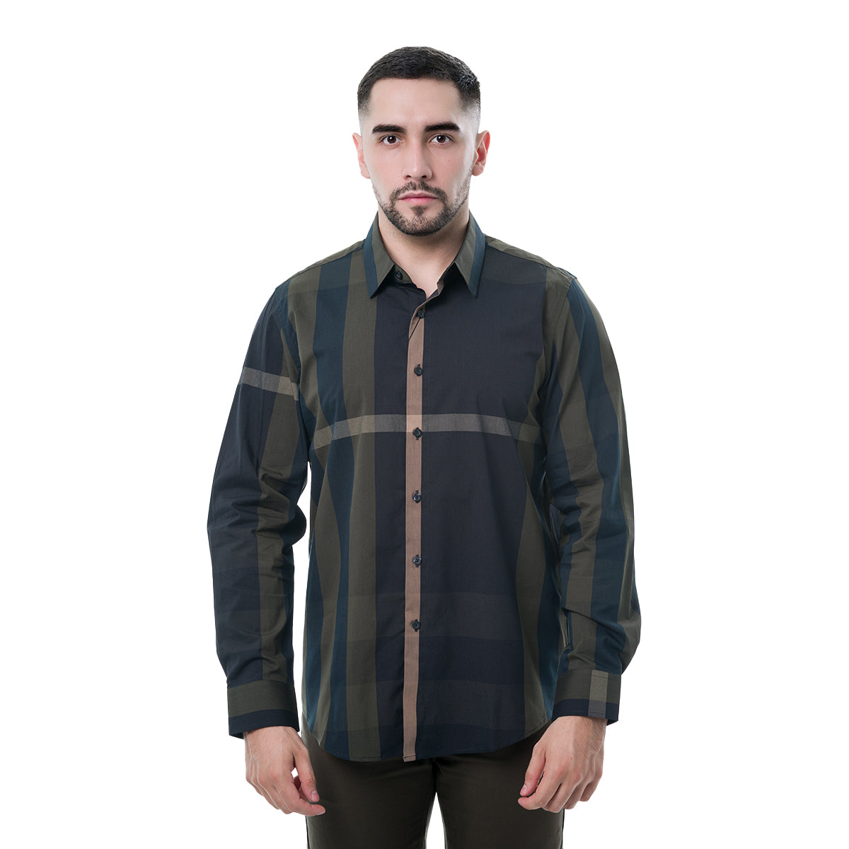 CAMISA MANGA LARGA GREEN CLAVI CJLS103GREEN
