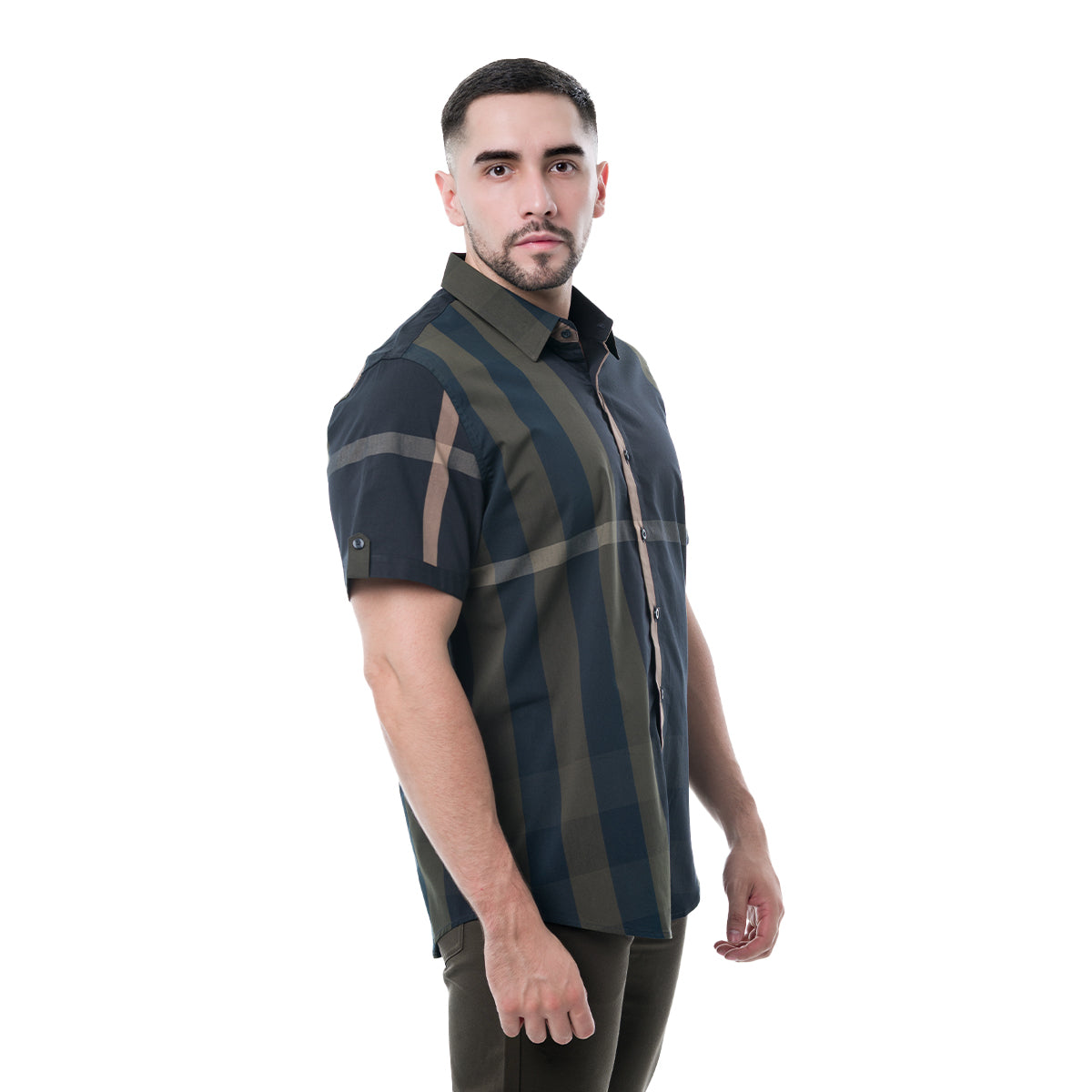 CAMISA MANGA CORTA GREEN CLAVI CJSS207GREEN