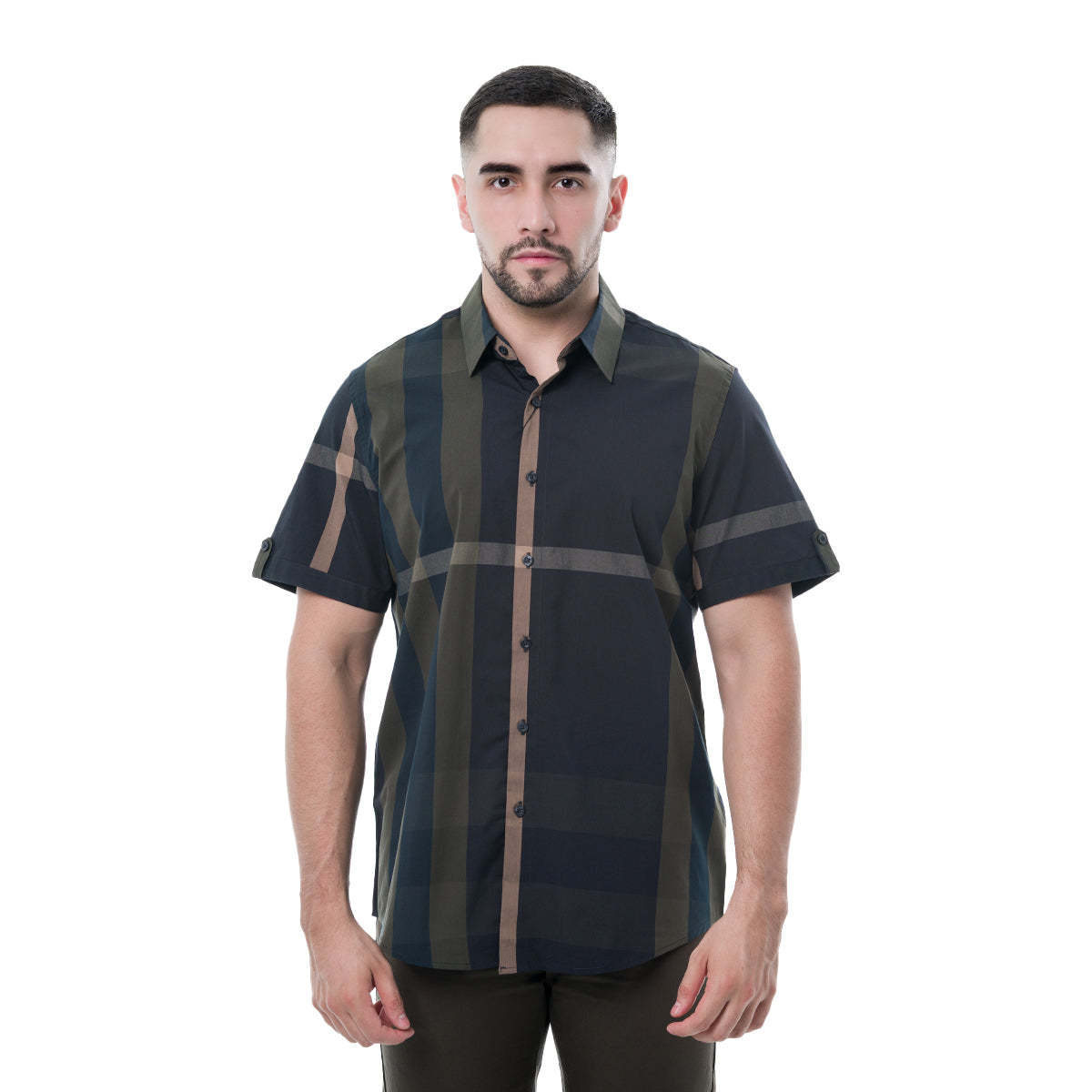 CAMISA MANGA CORTA GREEN CLAVI CJSS207GREEN