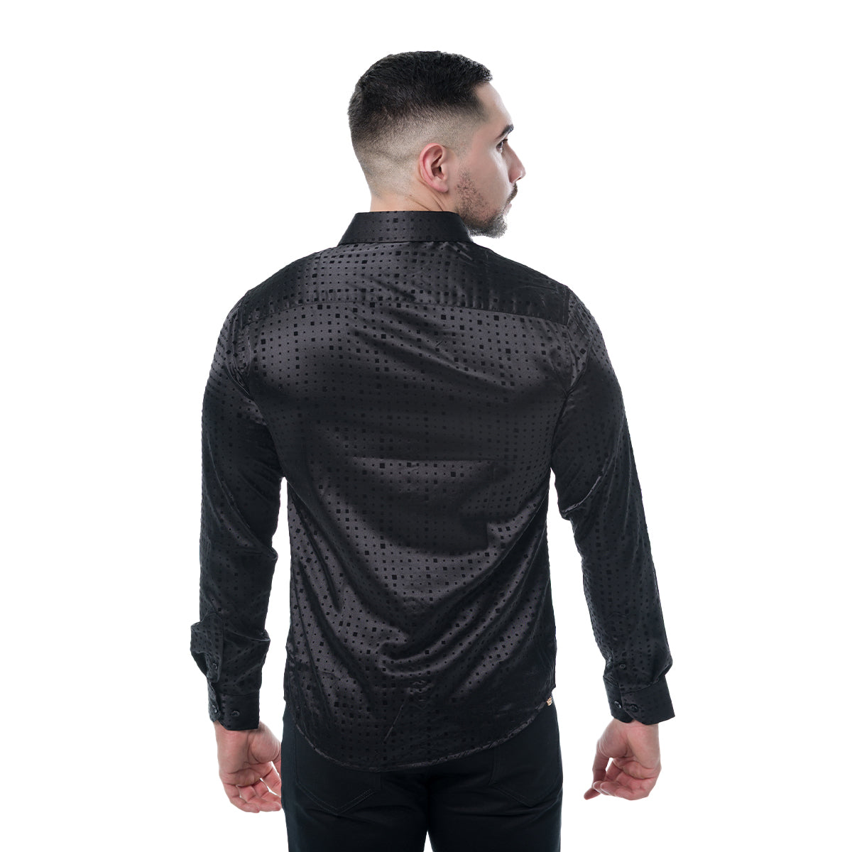 CAMISA MANGA LARGA BLACK PAVINI PVLS20101