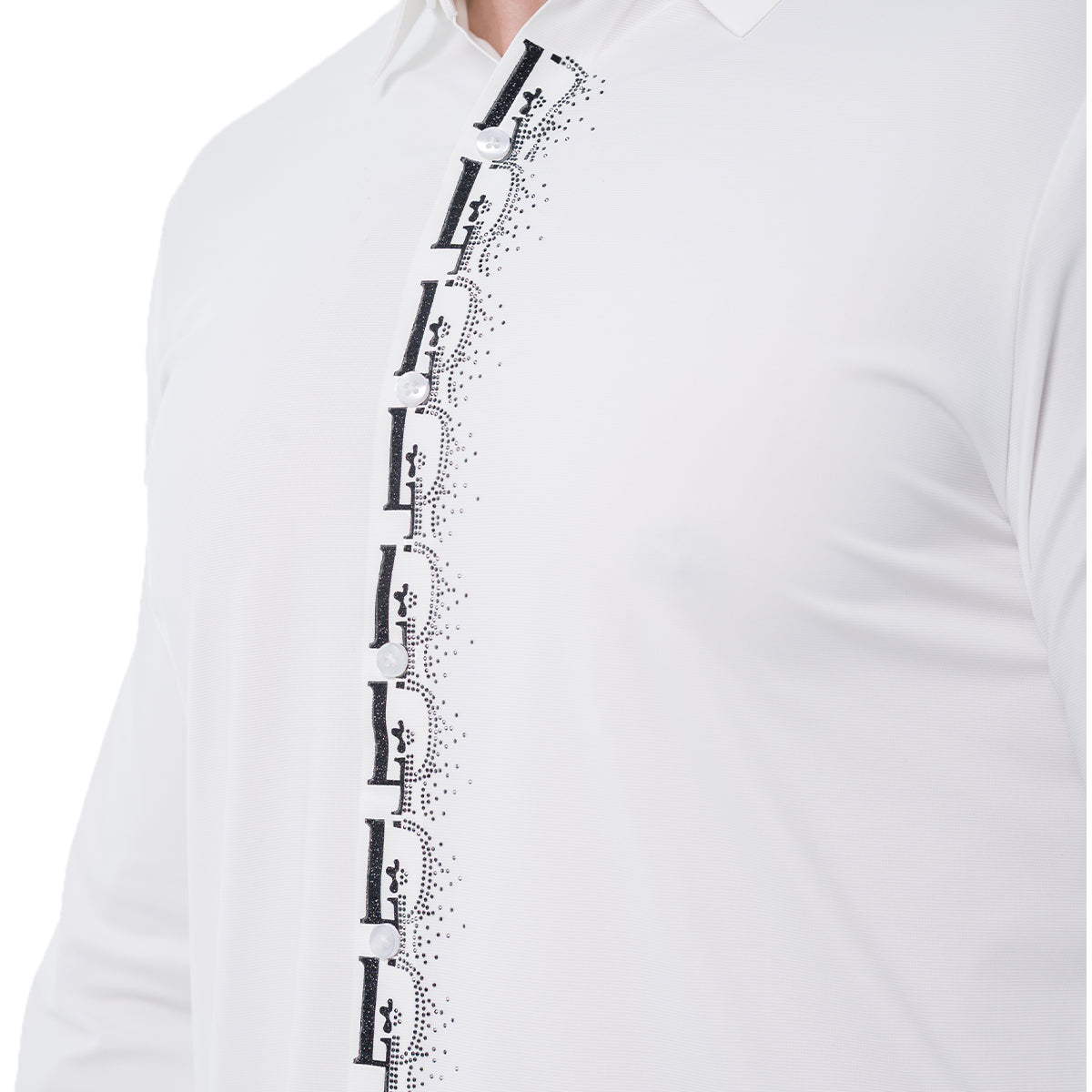 CAMISA MANGA LARGA WHITE MODERNO MJLSF108WHITE