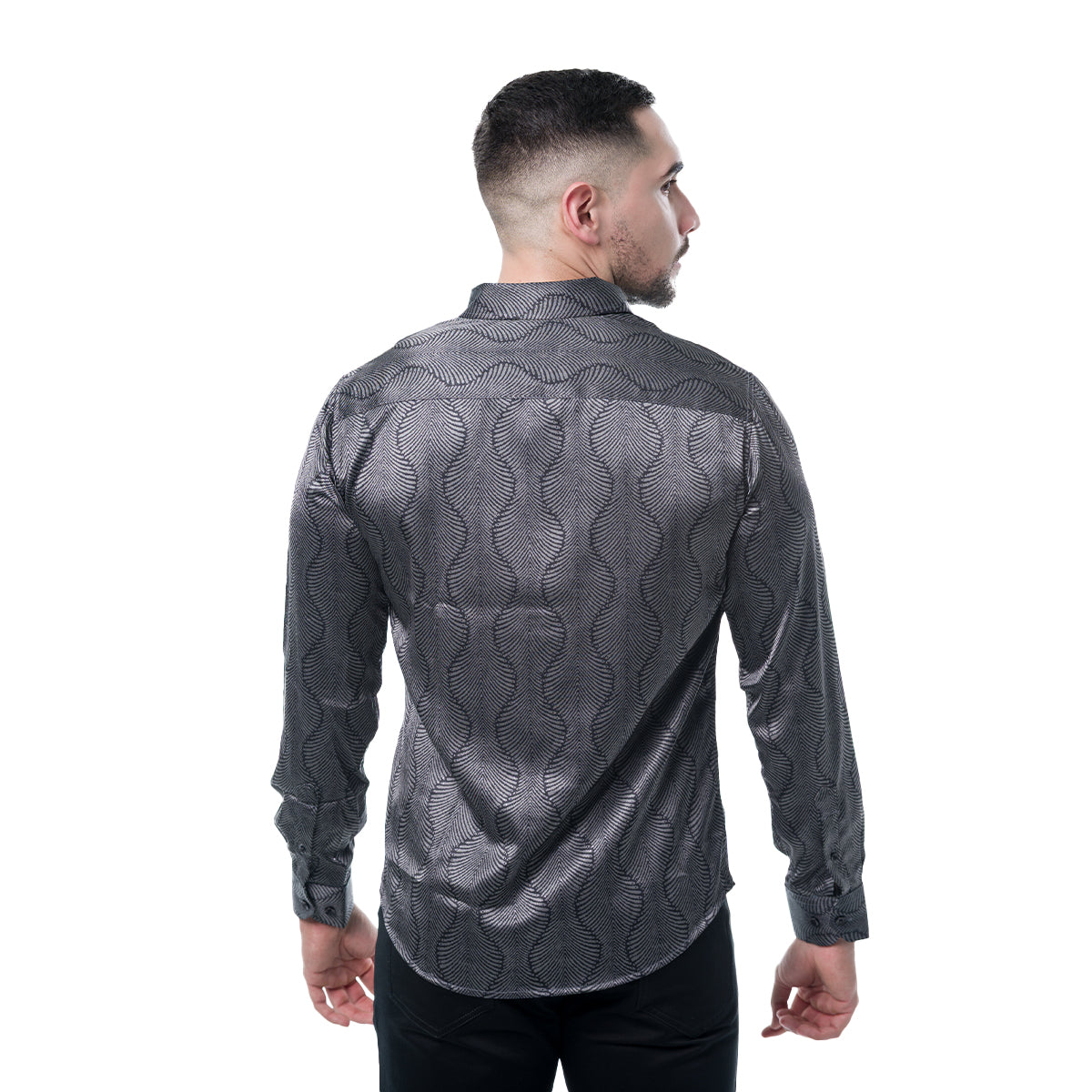 CAMISA MANGA LARGA GRAY PAVINI PVLS23004