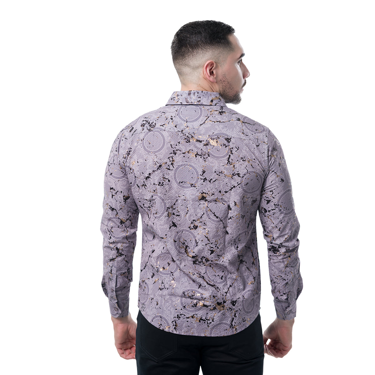 CAMISA MANGA LARGA GRAY PAVINI PVLS23401