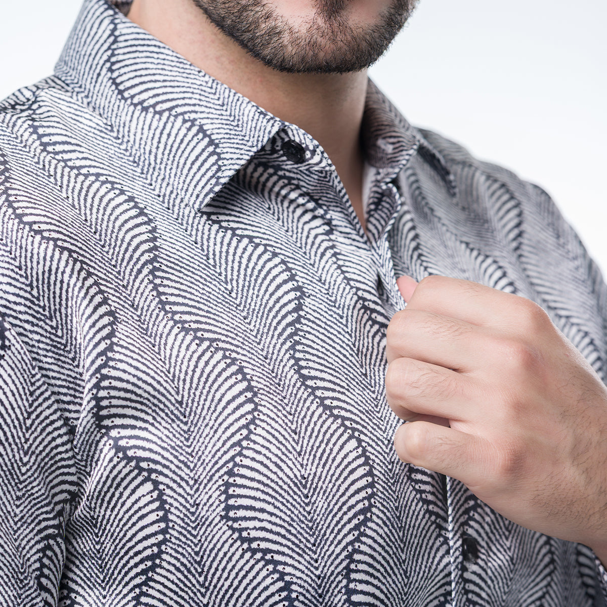 CAMISA MANGA LARGA GRAY PAVINI PVLS23003
