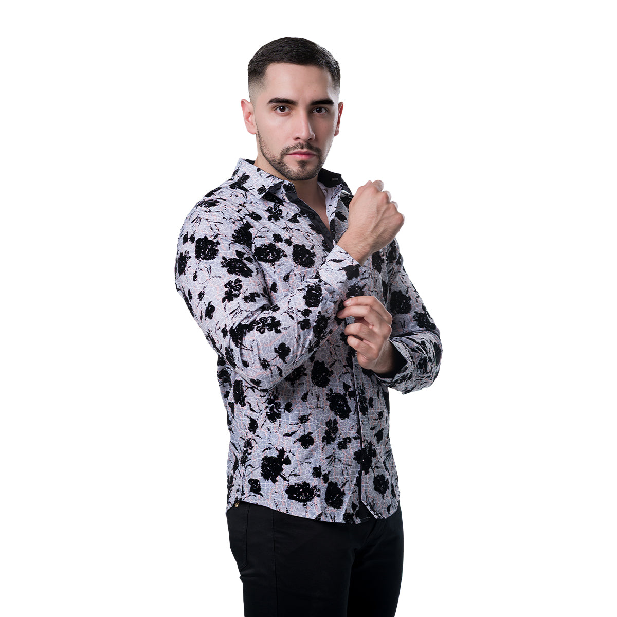 CAMISA MANGA LARGA GRAY PAVINI PVLS23503